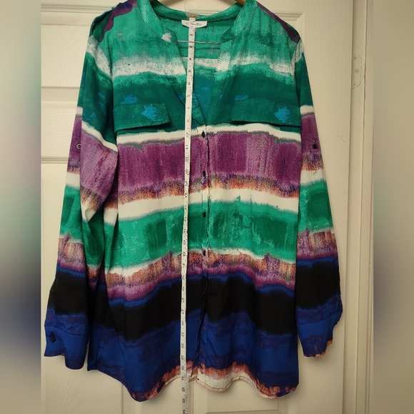 Calvin Klein Blouse Women's 1X - Picture 10 of 10